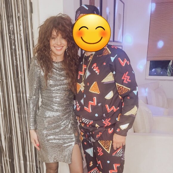 Vince Camuto Metallic Dress - Picture 3 of 4